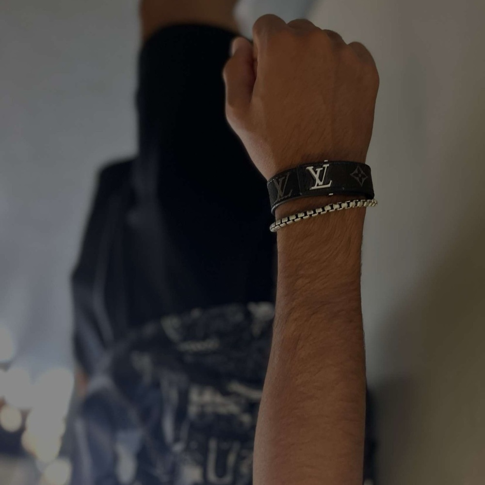 Louis Vuitton Leather Bracelet